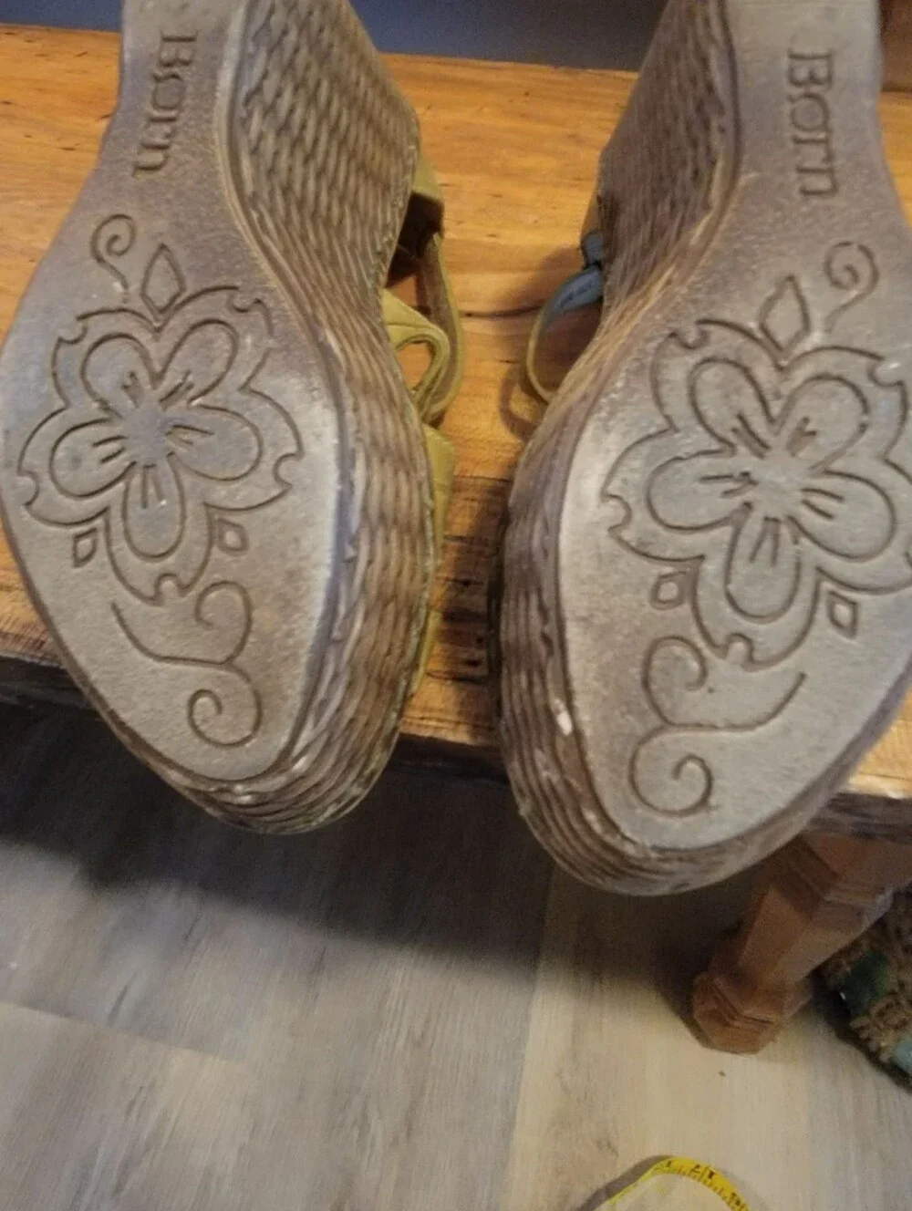 Born Y2K Green Leather 1.5